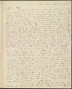 Letter from William Lloyd Garrison, Philadelphia, [Penn.], to Helen Eliza Garrison, March 19, 1835