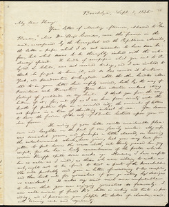 Letter from William Lloyd Garrison, Brooklyn, [Conn.], to Henry Egbert Benson, Sept. 3, 1835
