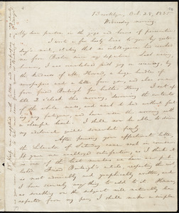 Letter from William Lloyd Garrison, Brooklyn, [Conn.], to Isaac Knapp, Oct. 28, 1835
