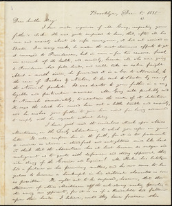 Letter from William Lloyd Garrison, Brooklyn, [Conn.], to Samuel Joseph May, Dec. 5, 1835