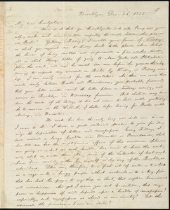 Letter from William Lloyd Garrison, Brooklyn, [Conn.], to Samuel Joseph May, Dec. 26, 1835