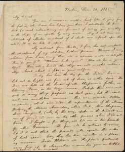 Letter from William Lloyd Garrison, Boston, [Mass.], to Helen Eliza Garrison, Dec. 30, 1835