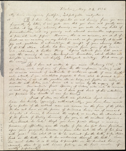 Letter from William Lloyd Garrison, Boston, [Mass.], to George Thompson, May 24, 1836