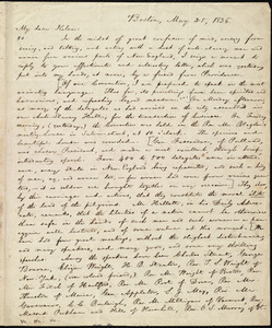 Letter from William Lloyd Garrison, Boston, [Mass.], to Helen Eliza Garrison, May 25, 1836