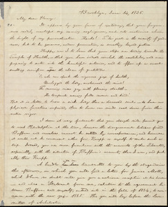 Letter from William Lloyd Garrison, Brooklyn, [Conn.], to Henry Egbert Benson, June 14, 1836