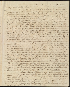 Letter from William Lloyd Garrison, Providence, [RI], to Samuel Joseph May, June 19, 1836
