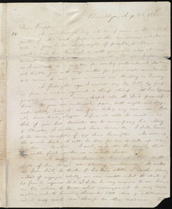 Letter from William Lloyd Garrison, Brooklyn, [Conn.], to Isaac Knapp, Aug. 23, 1836