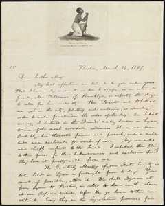 Letter from William Lloyd Garrison, Boston, [Mass.], to Samuel Joseph May, March 16, 1837