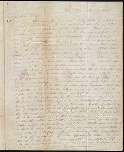 Letter from William Lloyd Garrison, Brooklyn, [Conn.], to Isaac Knapp, Aug. 9, 1837