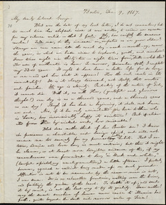 Letter from William Lloyd Garrison, Boston, [Mass.], to George William Benson, Dec. 9, 1837