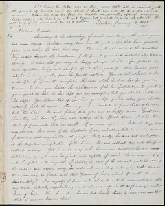 Letter from William Lloyd Garrison, Boston, [Mass.], to Samuel Joseph May, January 4, 1838 [1839]
