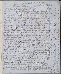 Letter from Eliza Wigham, [Edinburgh, Scotland], to Anne Warren Weston, 11th mo[nth] 14th [day] 1848