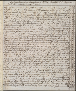 Letter from Eliza Wigham, 5 Gray Street, Edinburgh, [Scotland], to Anne Warren Weston, 11-11-1853