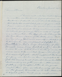 Letter from Amos Farnsworth, Pavilion, to Anne Warren Weston, June 11, 1840