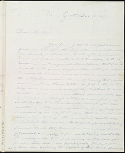 Letter from Amos Farnsworth, Groton, [Mass.], to Maria Weston Chapman, Dec. 13, 1842