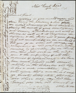 Letter from Esther Sturge, New K[en]t Road, London, [England], to Maria Weston Chapman, 15th [day] 4th mo[nth] 1843