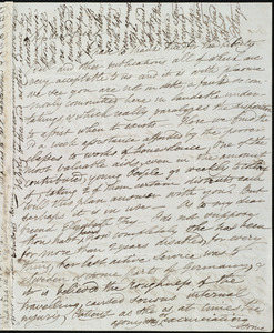 Letter from Esther Sturge, New Kent Road, [London, England], to Maria Weston Chapman, 4th [day] 4th mo[nth] 1845