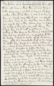 Part of a letter from Richard Davis Webb, [Dublin, Ireland], to Anne Warren Weston, [1867 May 23?]