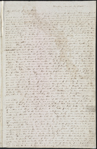 Letter from William Lloyd Garrison, Boston, [Mass.], to Richard Davis Webb, March 1, 1845