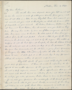 Letter from William Lloyd Garrison, Boston, [Mass.], to John Anderson Collins, Dec. 1, 1840