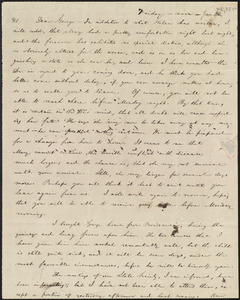 Letter from William Lloyd Garrison, [Boston, Mass.], to George William Benson, Friday noon, Jan 30, [i.e. Jan. 28, 1842]