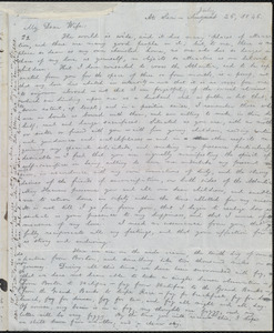 Letter from William Lloyd Garrison, At Sea, to Helen Eliza Garrison, August [i.e. July] 26, 1846 [through August 3, 1846]