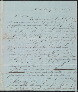 Letter from Charlotte Austin Joy, Nantucket, [Mass.], to Maria Weston Chapman, 7th mo[nth] 26 [day] 1839