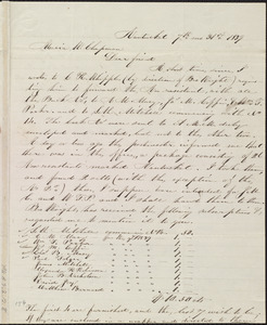 Letter from Charlotte Austin Joy, Nantucket, [Mass.], to Maria Weston Chapman, 7th mo[nth] 31st [day] 1839