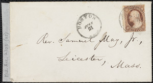 Letter from William Lloyd Garrison to Samuel May, [July 13, 1872]