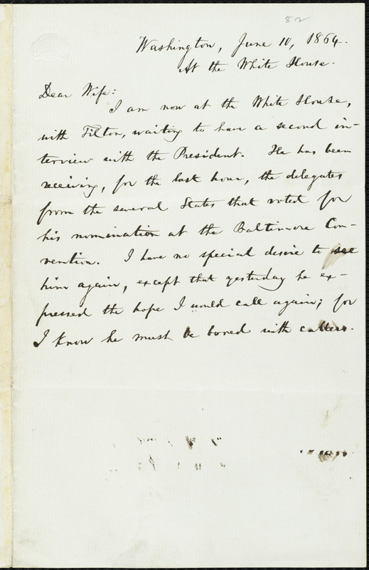 Incomplete letter from William Lloyd Garrison, Washington, [D.C.], to ...