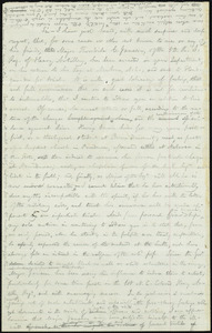 Rough draft of letter from William Lloyd Garrison, [1865?]