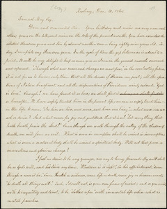 Copy of letter from William Lloyd Garrison, Roxbury, [Mass.], to Samuel May, Dec. 10, 1865