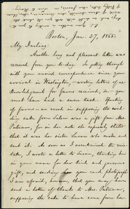 Letter from William Lloyd Garrison, Boston, [Mass.], to Fanny Garrison Villard, Jan. 27, 1865