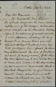 Copy of letter from William Lloyd Garrison, Boston, [Mass.], to Elizabeth Swan Mawson, Jan. 5, 1868