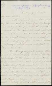Letter from William Lloyd Garrison, Roxbury, [Mass.], to Theodore Tilton, July 30, 1868