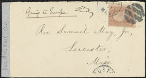 Letter from William Lloyd Garrison, Roxbury, [Mass.], to Samuel May, Sept. 11, 1877