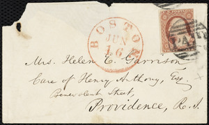 Letter from William Lloyd Garrison, Boston, [Mass.], to Helen Eliza Garrison, June 15, 1855
