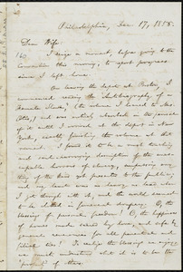 Letter from William Lloyd Garrison, Philadelphia, [Penn.], to Helen Eliza Garrison, Dec. 17, 1856
