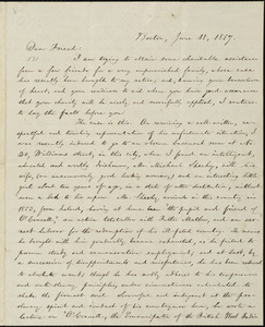 Letter from William Lloyd Garrison, Boston, [Mass.], June 18, 1857