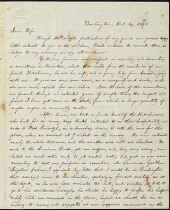 Letter from William Lloyd Garrison, Burlington, [Vt.], to Helen Eliza Garrison, Oct. 14, 1862