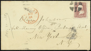 Letter from William Lloyd Garrison, Boston, [Mass.], to Oliver Johnson, Dec. 20, 1863