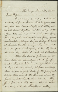Letter from William Lloyd Garrison, Roxbury, [Mass.], to Helen Eliza Garrison, June 20, 1865