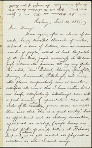 Letter from William Lloyd Garrison, Roxbury, [Mass.], to Henry Villard, Dec. 10, 1865