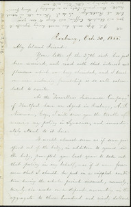 Letter from William Lloyd Garrison, Roxbury, [Mass.], to Samuel Joseph May, Oct. 30, 1866