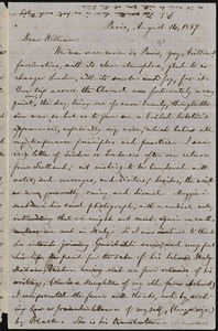 Letter from William Lloyd Garrison, Paris, [France], to William Lloyd Garrison, August 14, 1867