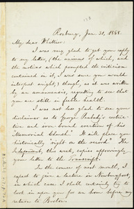 Letter from William Lloyd Garrison, Roxbury, [Mass.], to John Greenleaf Whittier, Jan. 31, 1868