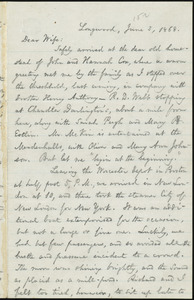 Letter from William Lloyd Garrison, Longwood, [Pa.], to Helen Eliza Garrison, June 3, 1868