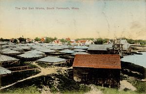 Rooftops of old Saltworks, South Yarmouth, Mass.