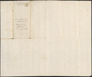 Mashpee Accounts, 1810-1811