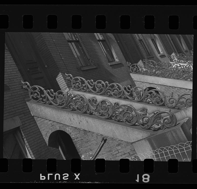 Stoop on West Springfield Street, Boston, Massachusetts